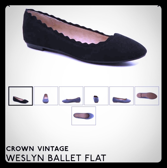 crown vintage weslyn ballet flat